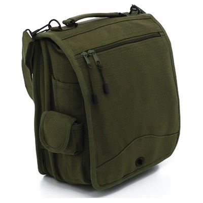 Bag VINTAGE M-51 through the arm 30 x 35 x 15 cm OLIVE