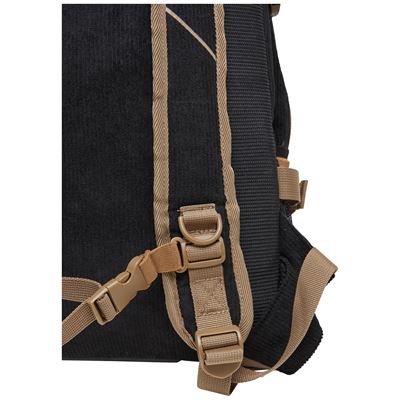 LOUIS CORD LAPTOP Backpack 20 liters BLACK