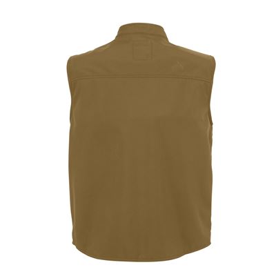 Concealed Carry Soft Shell Vest COYOTE BROWN
