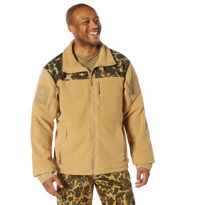 Fleece jacket SPEC OPS FRED BEAR CAMO