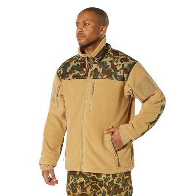 Fleece jacket SPEC OPS FRED BEAR CAMO