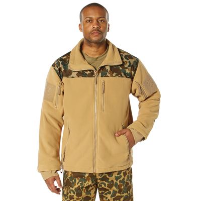 Fleece jacket SPEC OPS FRED BEAR CAMO