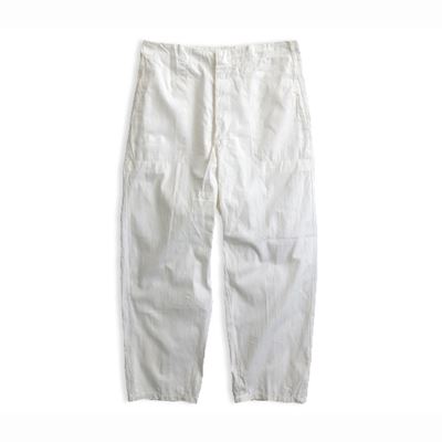 Pants with the strip WHITE