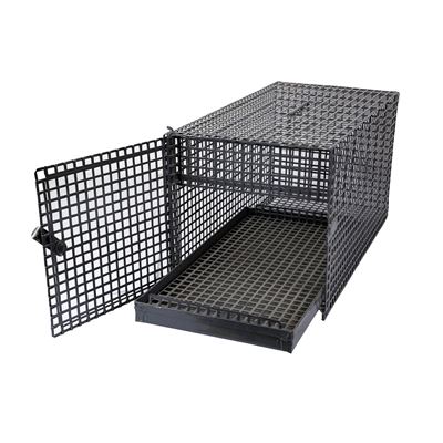 Metal cage for carrying small game 20x20x40 cm