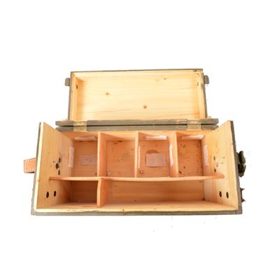 Small Medical Box Lacquered Wood  18 x 36,5 x 24 cm