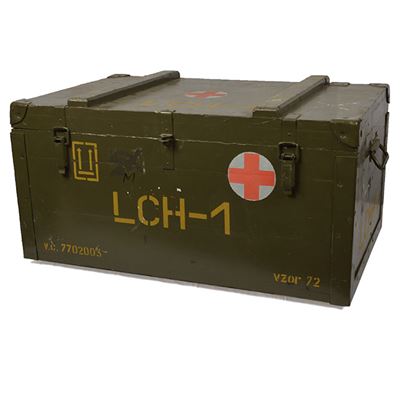 Wooden crate with Lavoro Army LCH-1