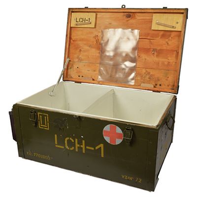 Wooden crate with Lavoro Army LCH-1