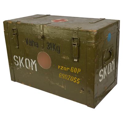 Wooden box SKOM