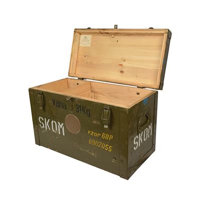 Wooden box SKOM