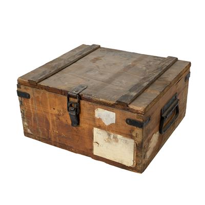 Used Wooden box 35 x 31 x 18 natur