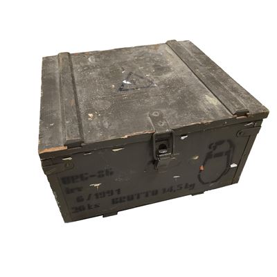 Used Wooden box URG-86 35 x 31 x 18