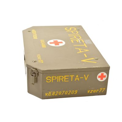 Metal medical box CZ SPIRETA