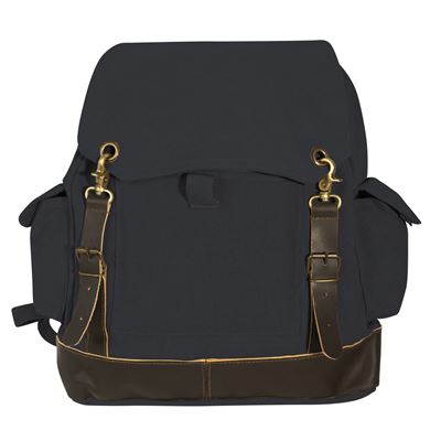 VINTAGE BLACK EXPEDITION Backpack ROTHCO 8706 3