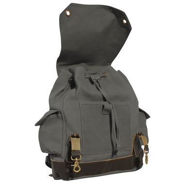 Backpack EXPEDITION VINTAGE CHARCOAL GREY ROTHCO 8707 5