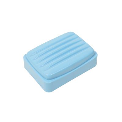 Soap box plastic RETRO BLUE