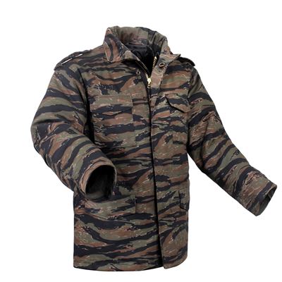 M-65 TIGER STRIPE jacket with the liner