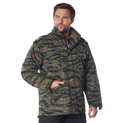 M-65 TIGER STRIPE jacket with the liner