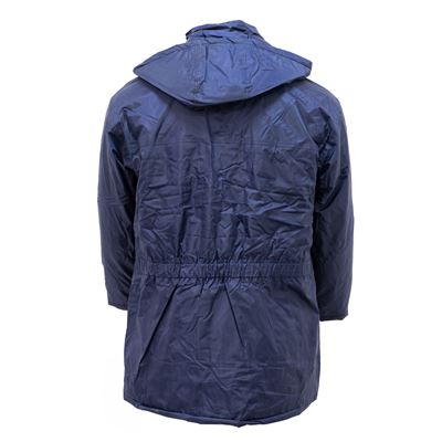Insulated jacket with a hood BLUE
