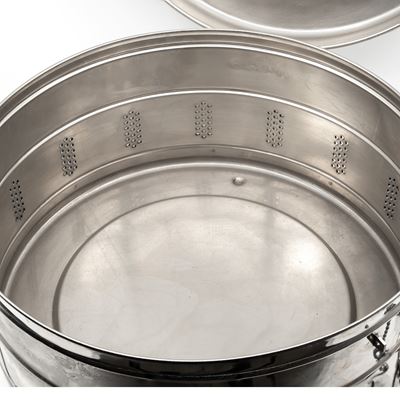 Stainless steel sterilization drum 35cm