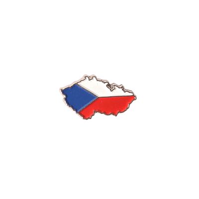 Badge CZECH flag and map