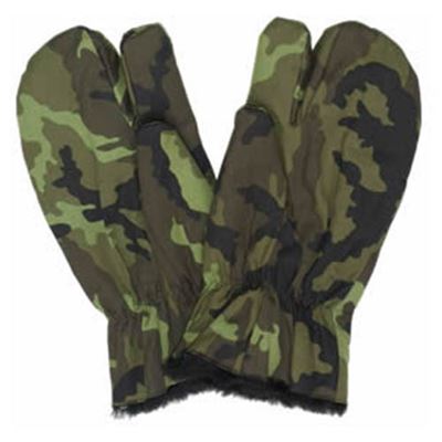 Gloves mittens czech army camo 95