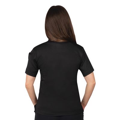 Polo Shirt Women's TACTICAL PERFORMANCE Short-Sleeve BLACK ROTHCO 88310 5