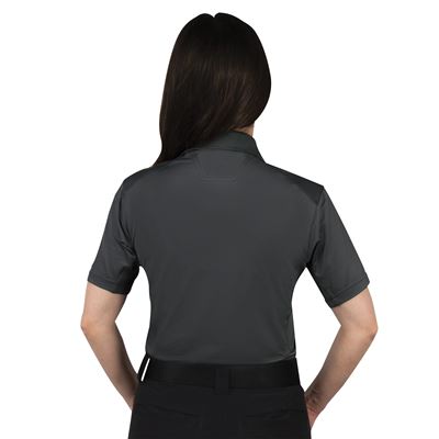 Polo Shirt Women's TACTICAL PERFORMANCE Short-Sleeve CHARCOAL GRAY ROTHCO 88340 7