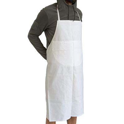 Short cook apron CZ white used