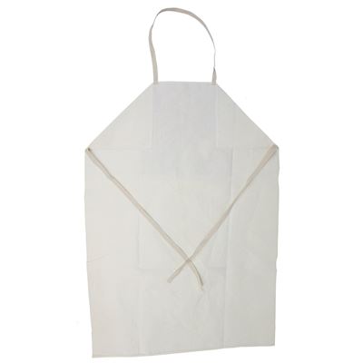 Rubber apron WHITE