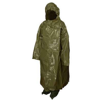 PVC Raincoat with 3 Fingers Gloves