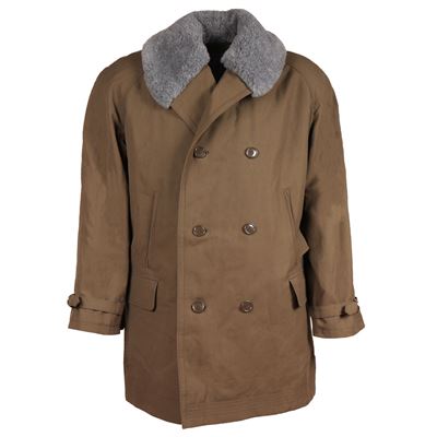 Coat with liner czech 85 double-row fastening