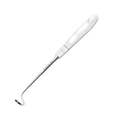 DESCHAMPS CHIRANA blunt ligature needle, shape 1, right-handed
