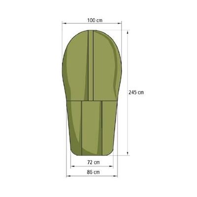 Bivouac bag COMBAT Gore-Tex® GREEN CARINTHIA 89710 3