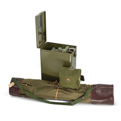 AST-B vz.53 10x45 twin periscopic binoculars with tripod Czech Army 8920279 2