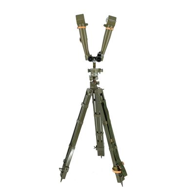 AST-B vz.53 10x45 twin periscopic binoculars with tripod Czech Army 8920279 6