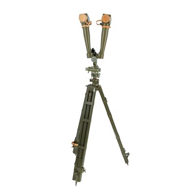 AST-B vz.53 10x45 twin periscopic binoculars with tripod Czech Army 8920279 9