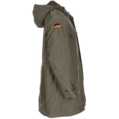 BW jacket with lining, GREEN, second-hand Bundeswehr 9010200-G 4