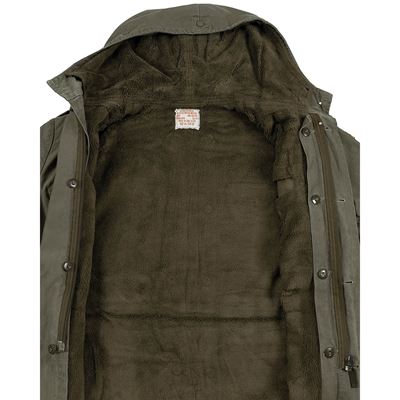 BW jacket with lining, GREEN, second-hand Bundeswehr 9010200-G 3