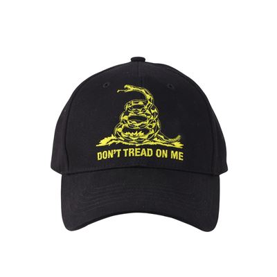 Don't Tread On Me Low Profile Cap BLACK