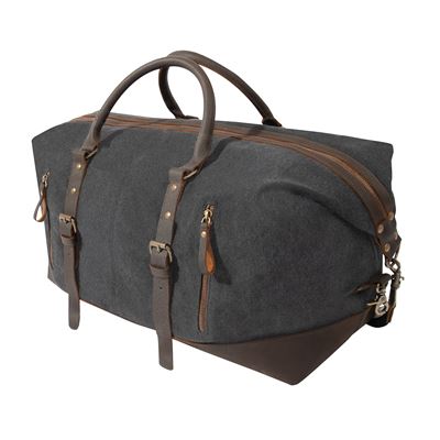 ROTHCO Extended Weekender Bag CHARCOAL GREY | MILITARY RANGE