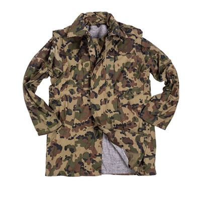 ROMANIAN CAMO PARKA WITH LINER USED