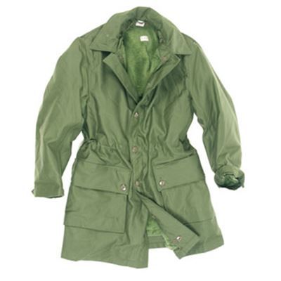 Used SWEDISH Parka M59 with liner GREEN