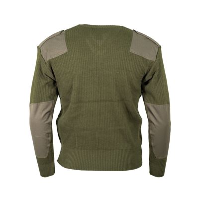 Sweater ITALIAN Woolen V-neck GREEN