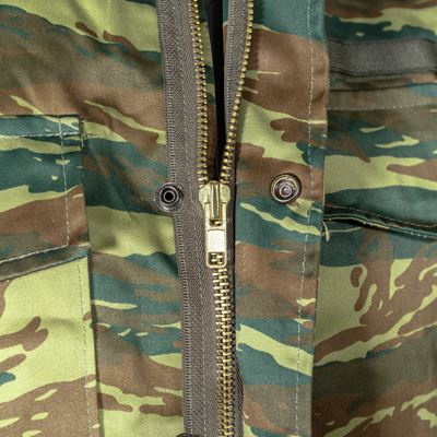 Jacket with liner M65 GREEK LIZARD CAMO used