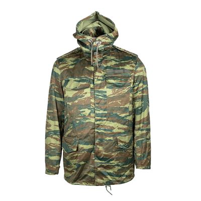 Jacket with liner M65 GREEK LIZARD CAMO used