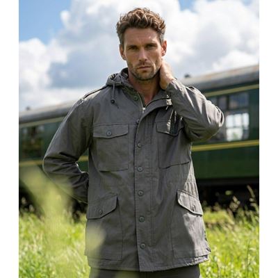 Long parka jacket AUSTRIAN GREY Austrian Army 91038808 2