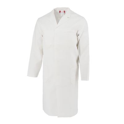 Coat with collar and pockets BW KEPR WHITE used