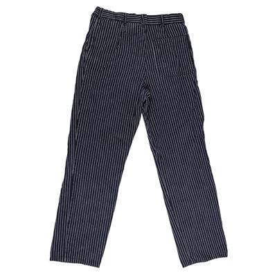 BW food staff pants STRIPED used