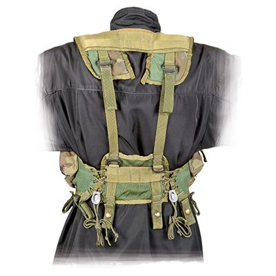U.S. tactical vest CHEST RIGG WOODLAND used