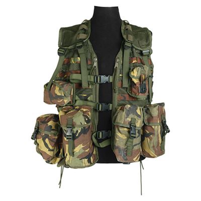 Modular vest with pockets Dutch DPM used